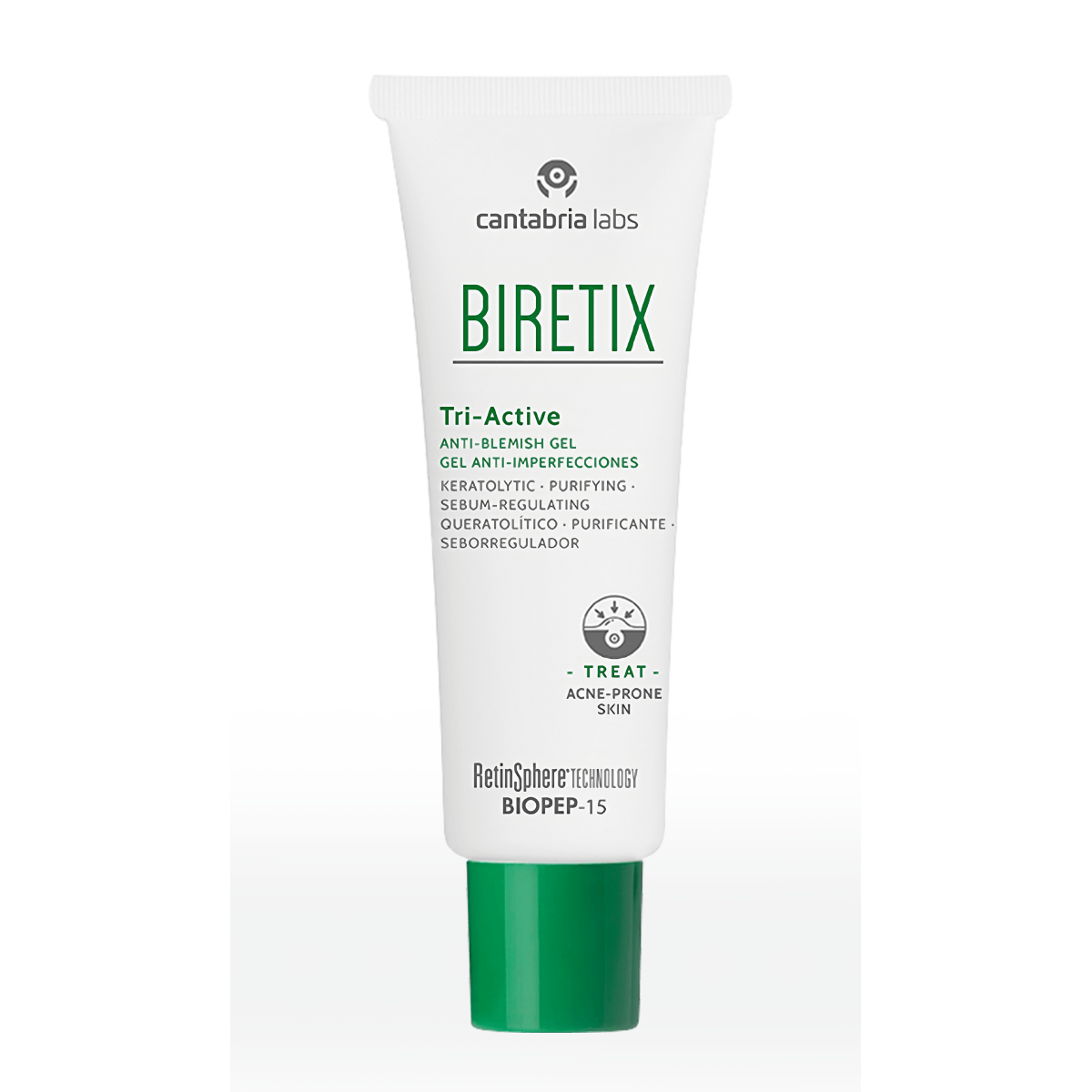 GEL ANTI IMPERFECCIONES TRIACTIVE GEL BIRETIX 50ML